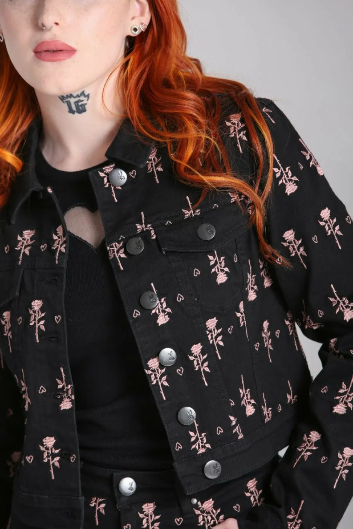 Women Hell Bunny Jackets<The Lover Jacket