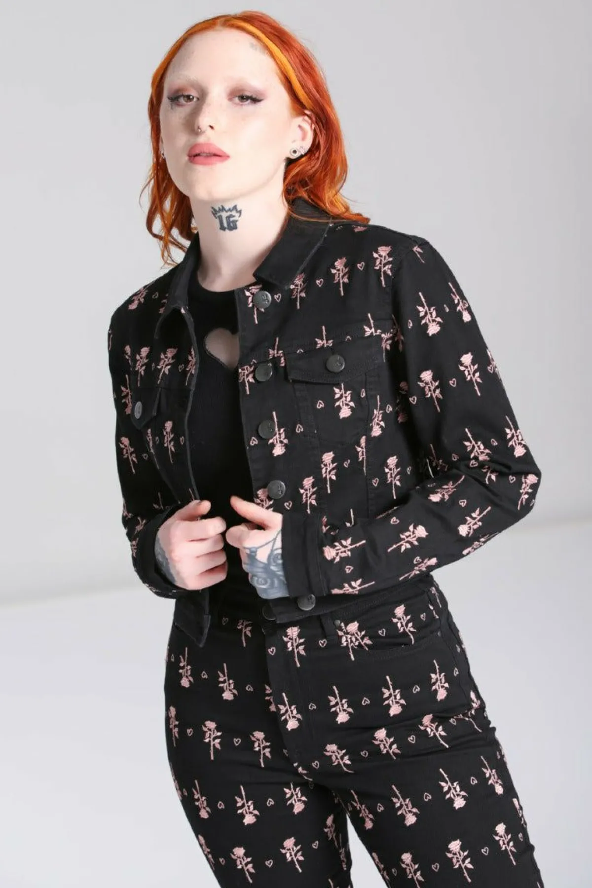 Women Hell Bunny Jackets<The Lover Jacket