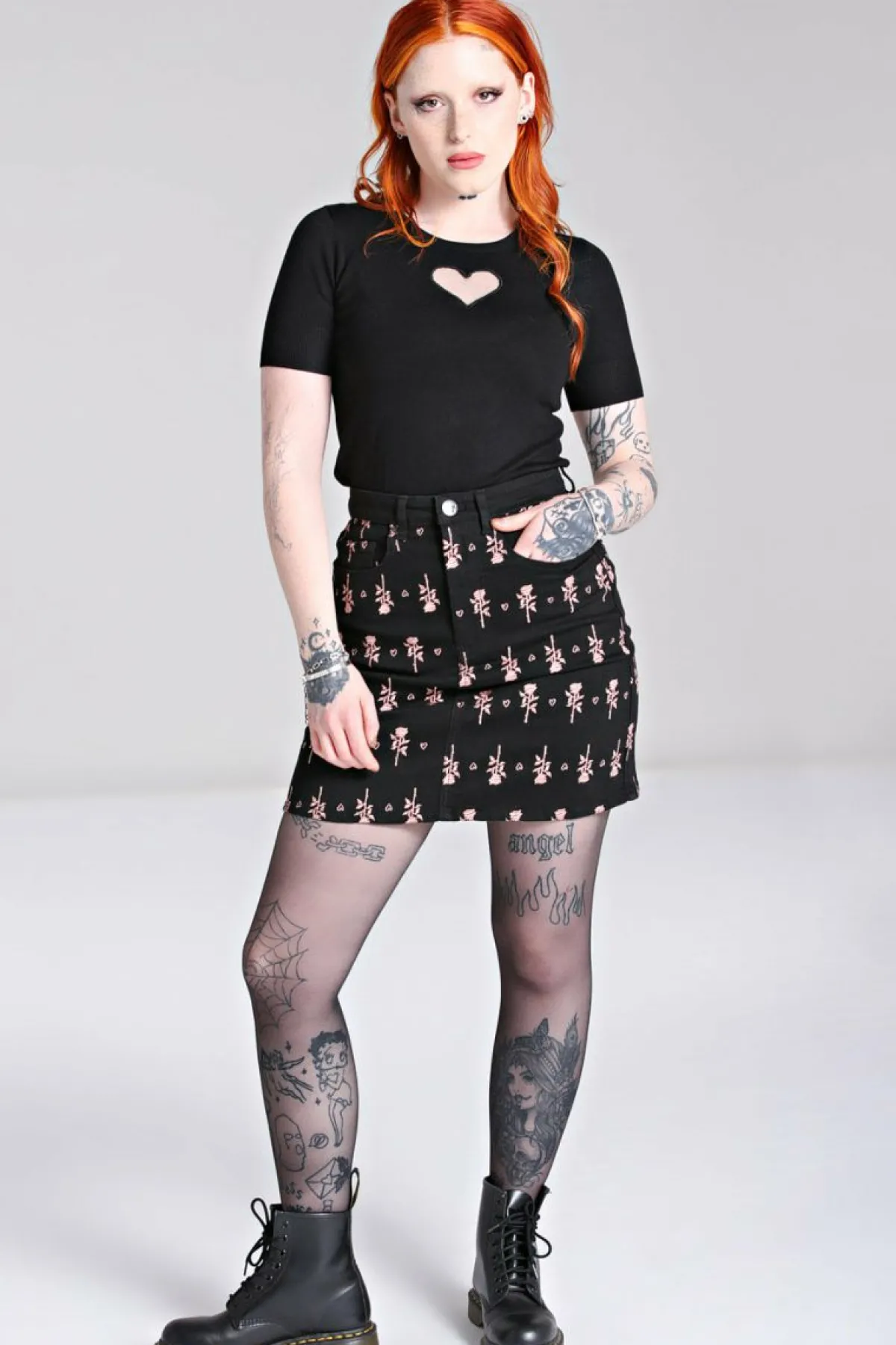 Women Hell Bunny Skirts<The Lover Skirt