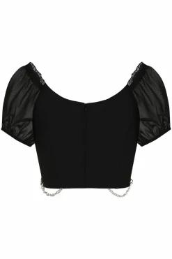Women Hell Bunny Crop Tops<Tifa Crop Top
