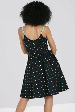 Women Hell Bunny Knee Dresses<True Love Mid Dress