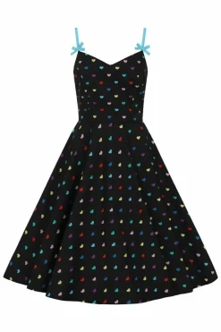 Women Hell Bunny Knee Dresses<True Love Mid Dress