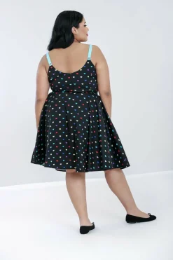 Women Hell Bunny Knee Dresses<True Love Mid Dress