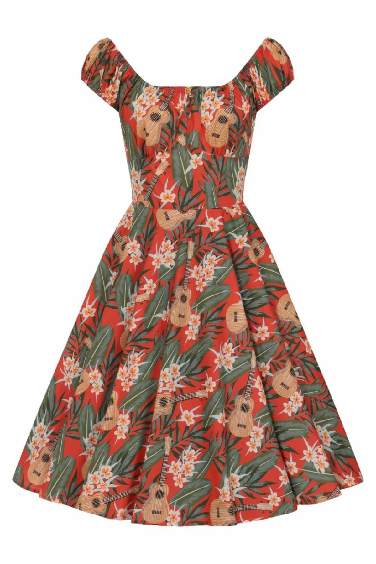 Women Hell Bunny Midi Dresses<Ukulele Dress Sale