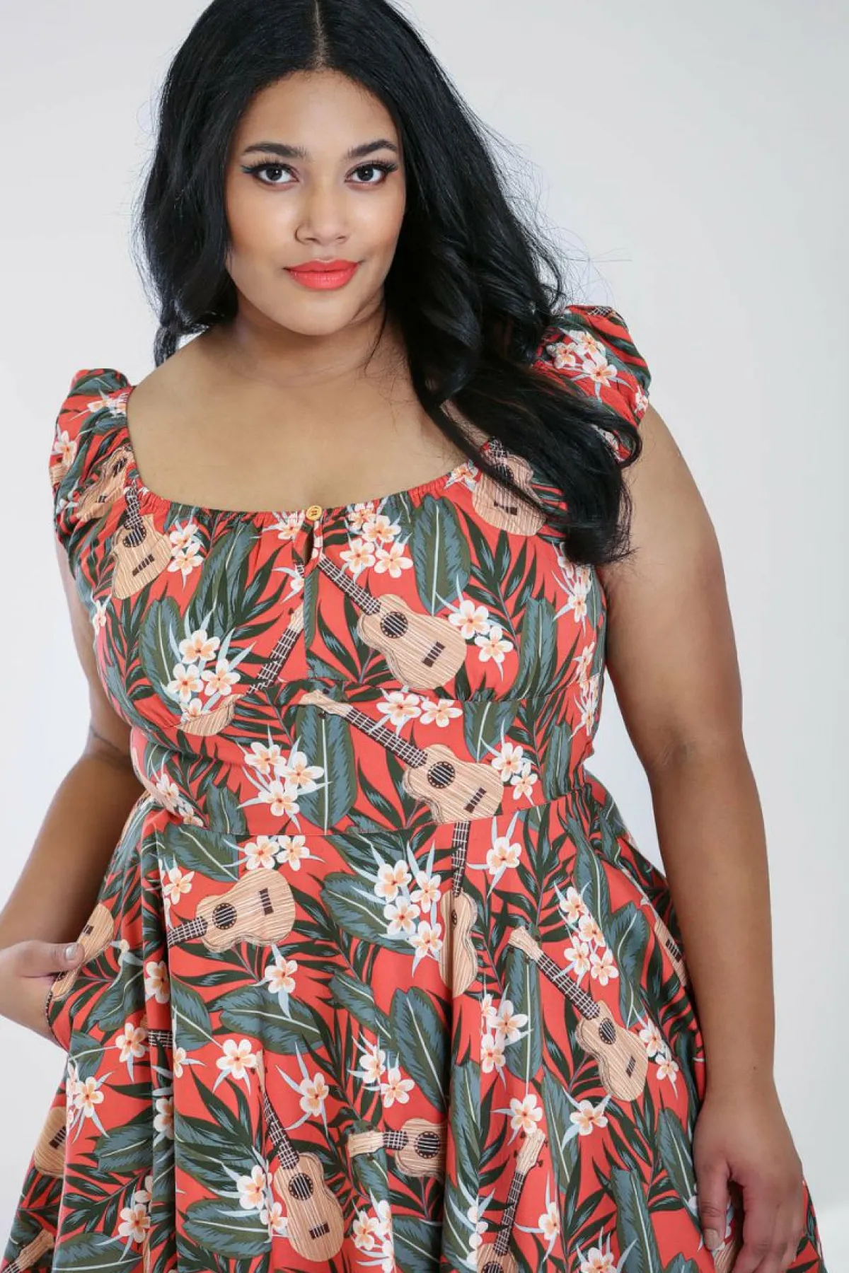 Women Hell Bunny Midi Dresses<Ukulele Dress Sale