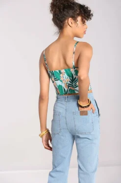 Women Hell Bunny Crop Tops<Ululani Crop Top