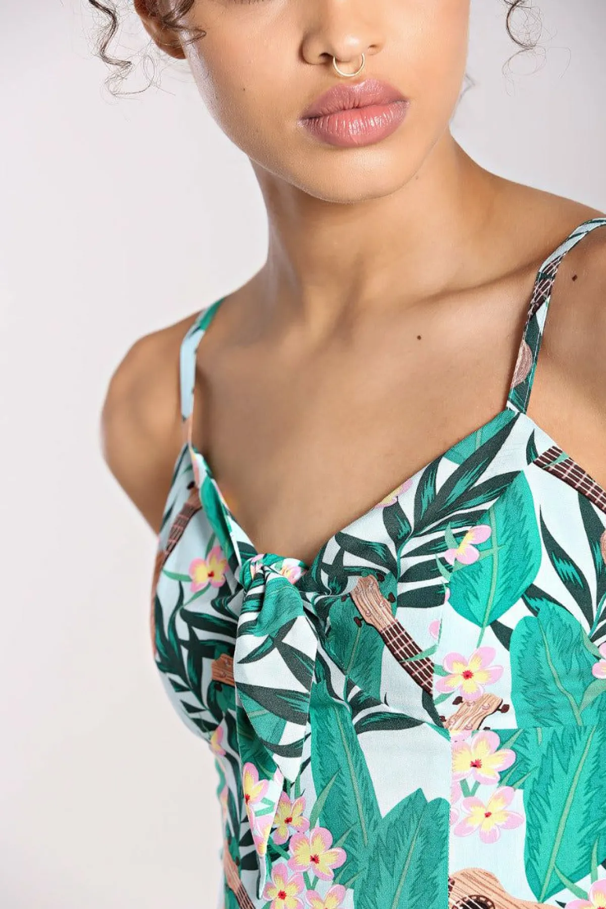 Women Hell Bunny Crop Tops<Ululani Crop Top