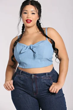 Women Hell Bunny Crop Tops<Utah Crop Top