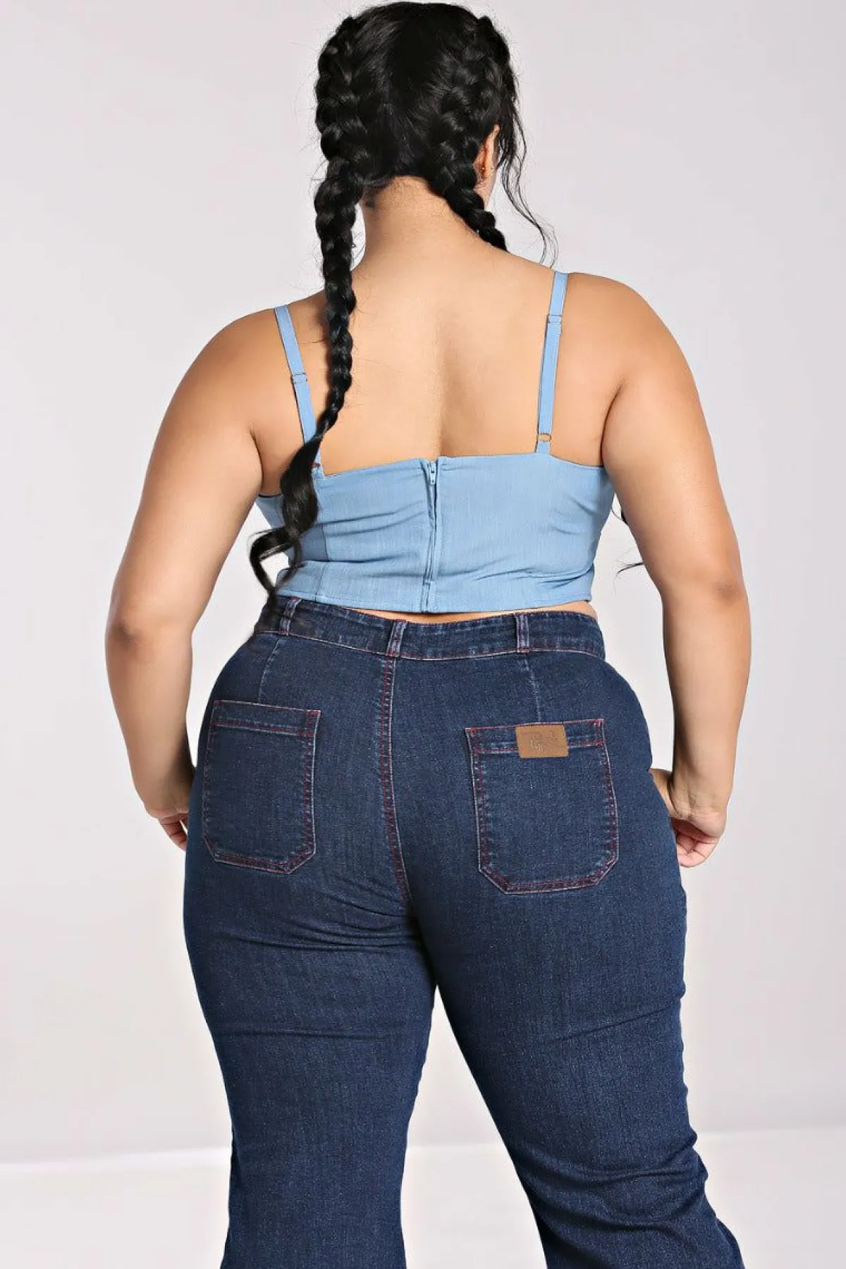 Women Hell Bunny Crop Tops<Utah Crop Top