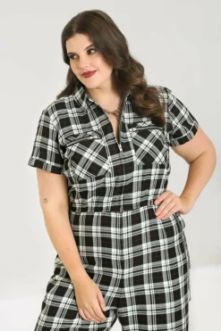 Women Hell Bunny Jumpsuits & Playsuits<Vernon Boilersuit