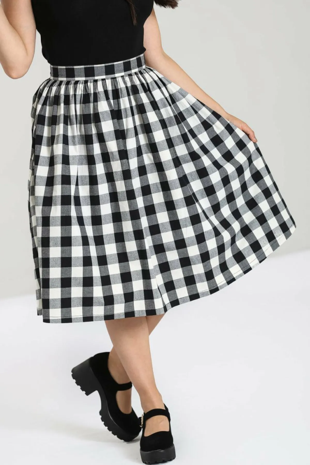Women Hell Bunny Midi Skirts<Victorine 50'S Skirt Plus Size