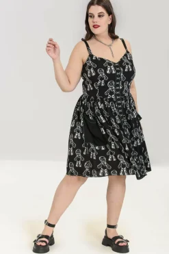 Women Hell Bunny Knee Dresses<Voodoo Mid Dress