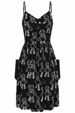Women Hell Bunny Knee Dresses<Voodoo Mid Dress