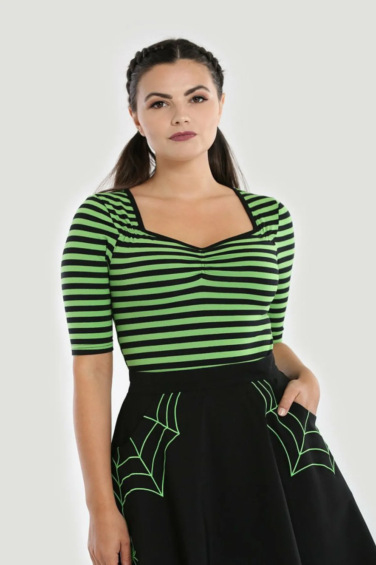 Women Hell Bunny Knitted Tops<Warlock Top