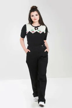 Women Hell Bunny Trousers<Weston Denim Trousers