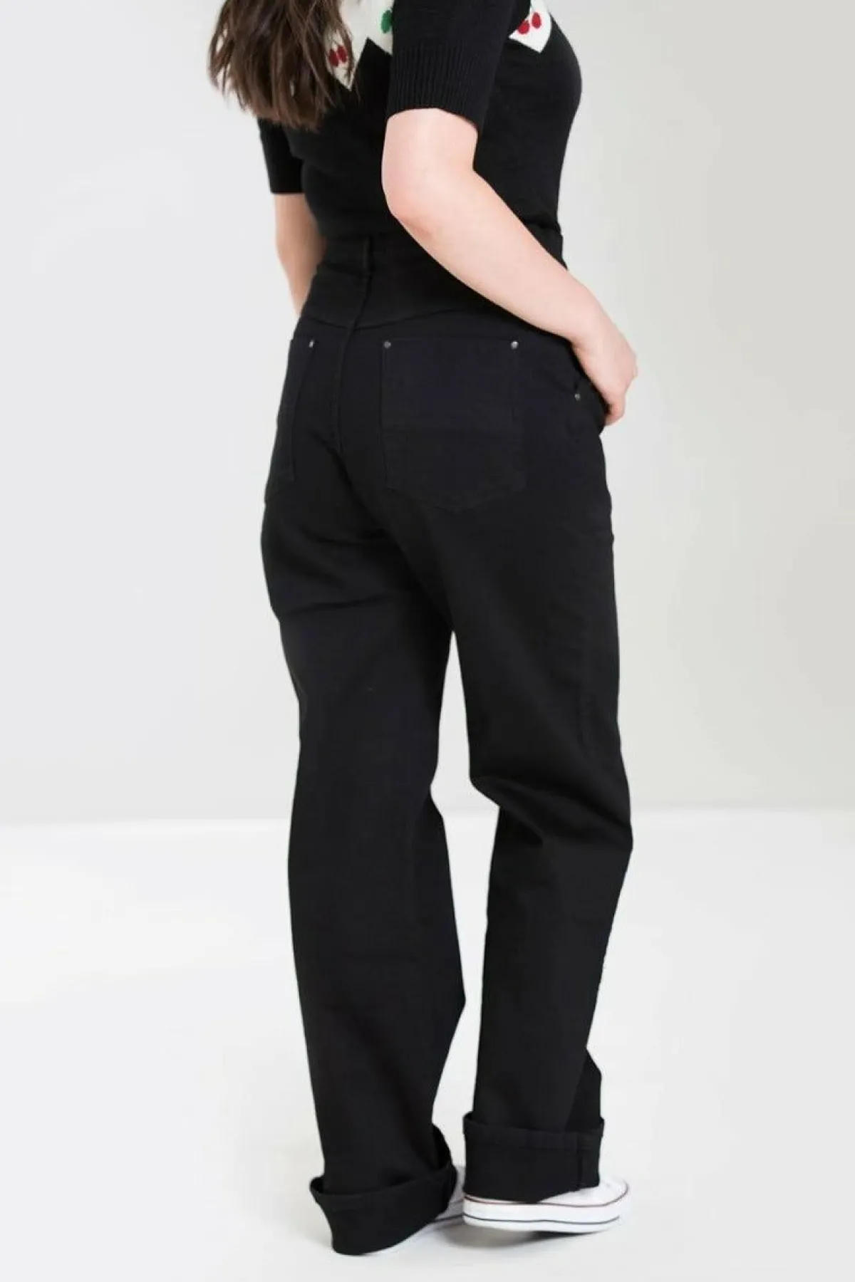 Women Hell Bunny Trousers<Weston Denim Trousers
