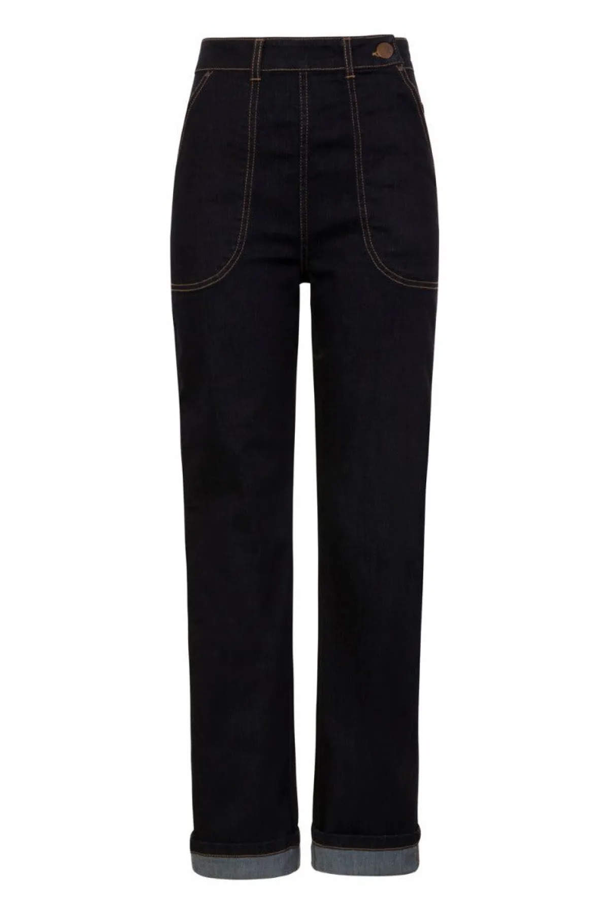 Women Hell Bunny Trousers<Weston Denim Trousers
