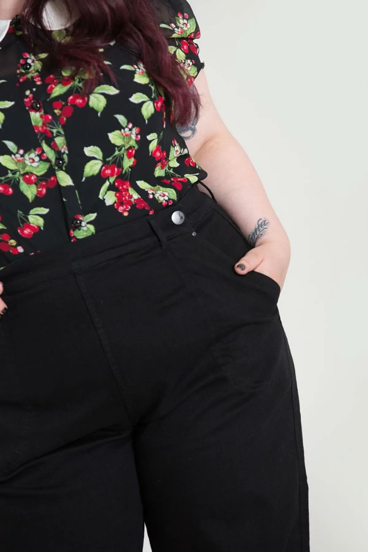 Women Hell Bunny Trousers<Weston Denim Trousers