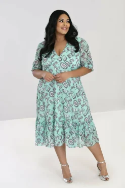 Women Hell Bunny Midi Dresses<Willow Sparrow Dress