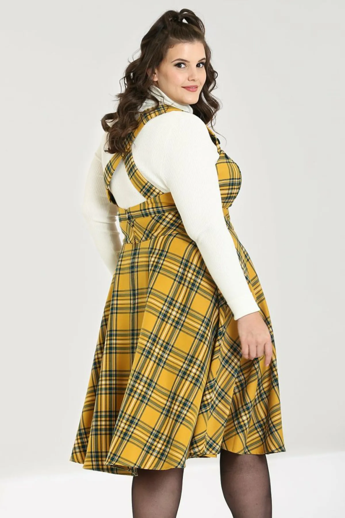 Women Hell Bunny Midi Dresses<Wither Pinafore Dress