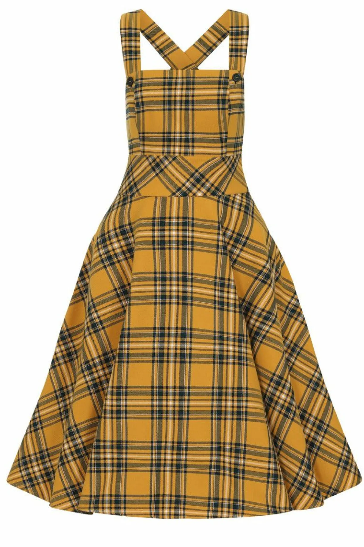 Women Hell Bunny Midi Dresses<Wither Pinafore Dress