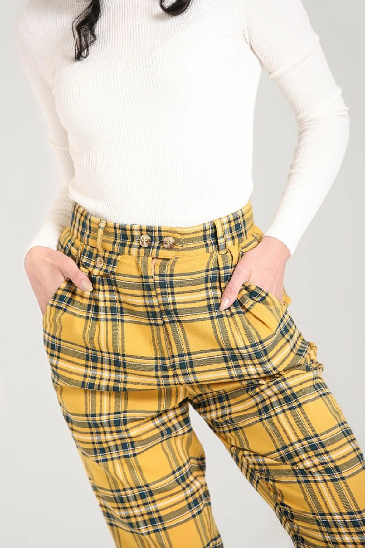 Women Hell Bunny Trousers<Wither Trousers