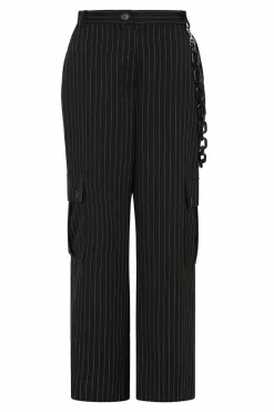 Women Hell Bunny Trousers<Wolfie Combat Trousers