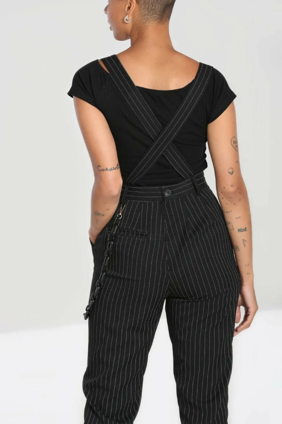 Women Hell Bunny Dungarees<Wolfie Dungarees
