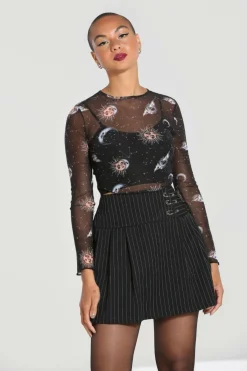 Women Hell Bunny Mini Skirts<Wolfie Mini Skirt