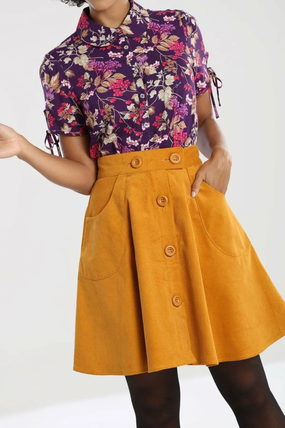 Women Hell Bunny Mini Skirts<Wonder Years Mini Skirt