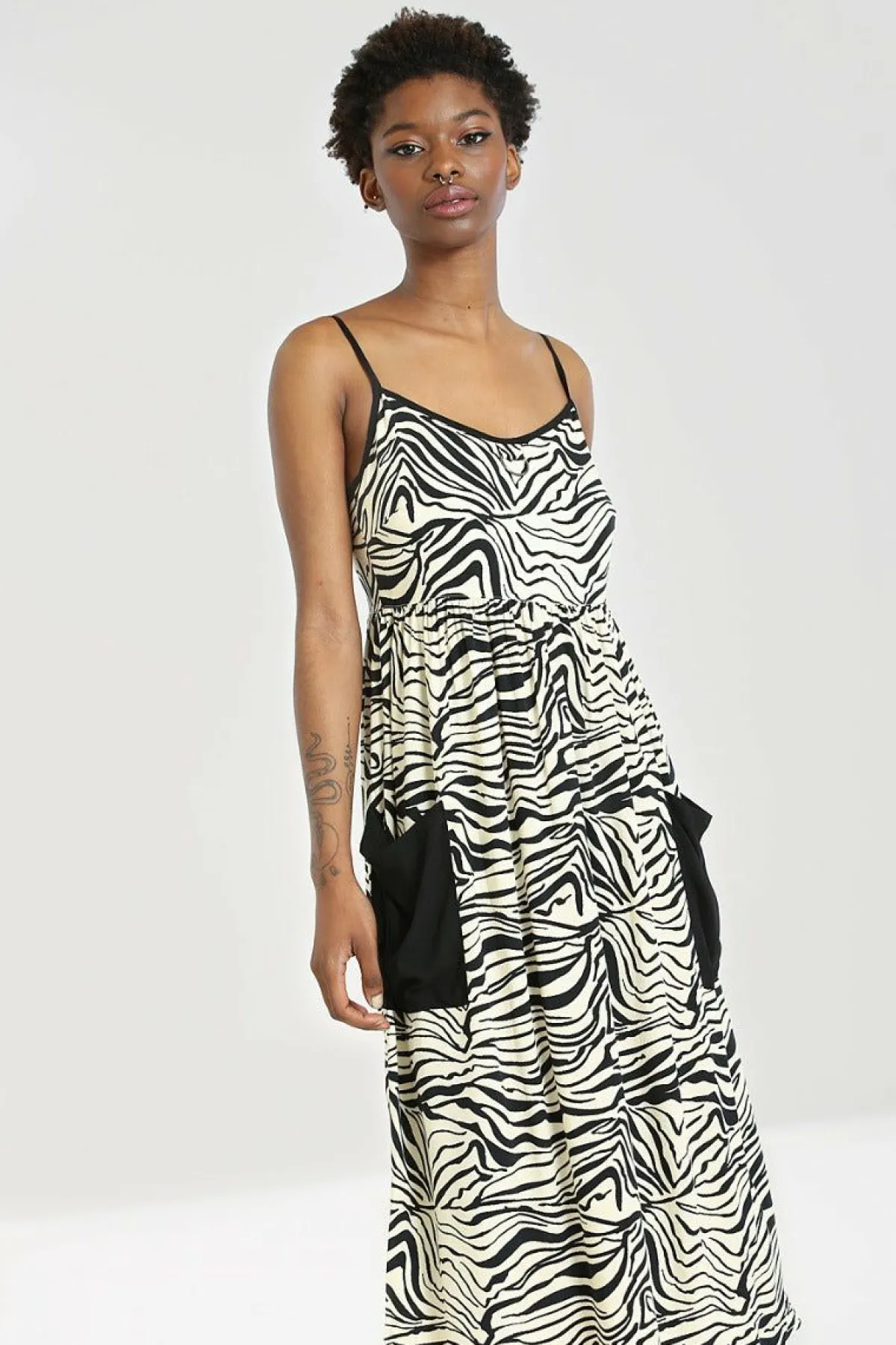 Women Hell Bunny Maxi Dresses<Zebra Maxi Dress