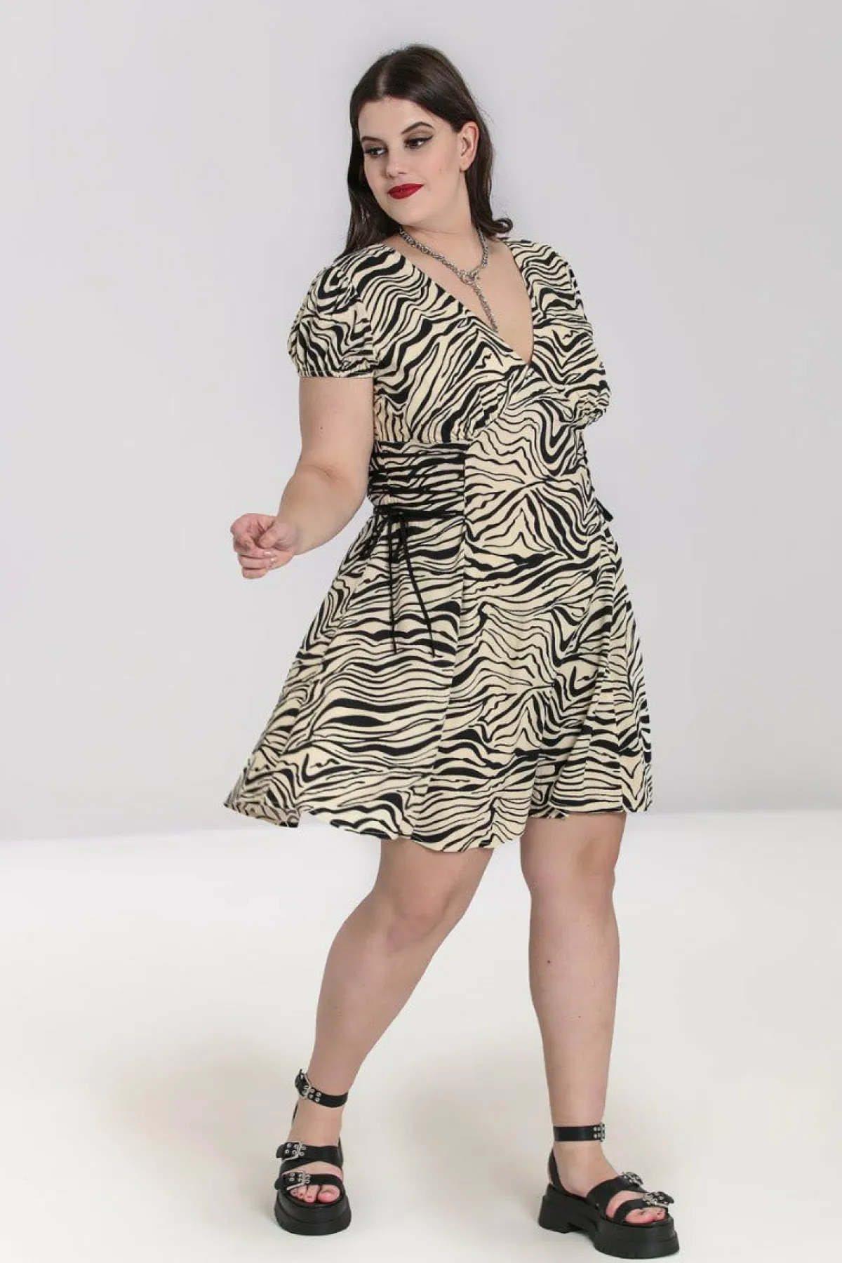 Women Hell Bunny Mini Dresses<Zebra Mini Dress