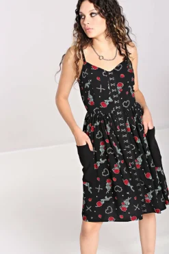 Women Hell Bunny Knee Dresses<Zoey Knee Dress