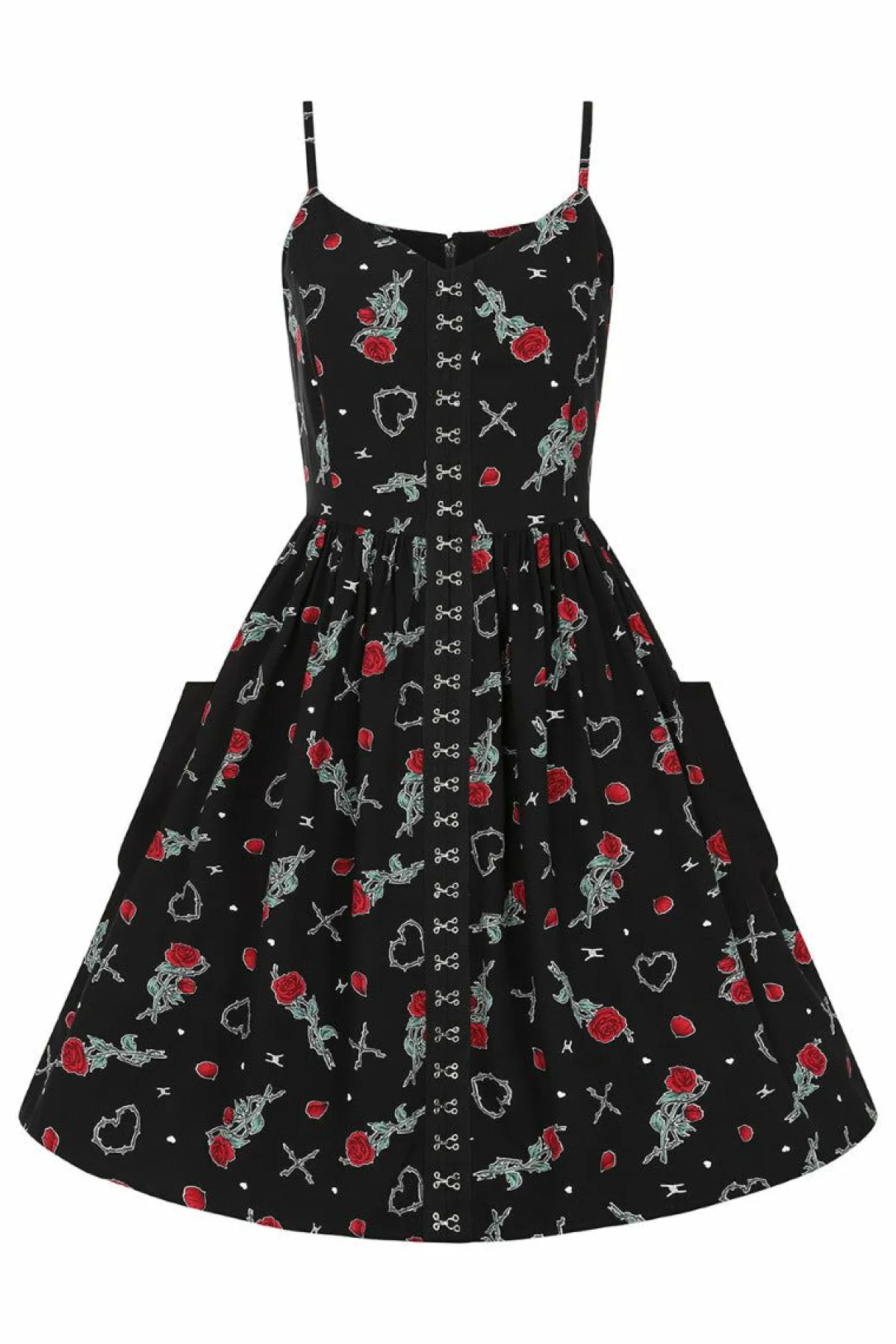 Women Hell Bunny Knee Dresses<Zoey Knee Dress