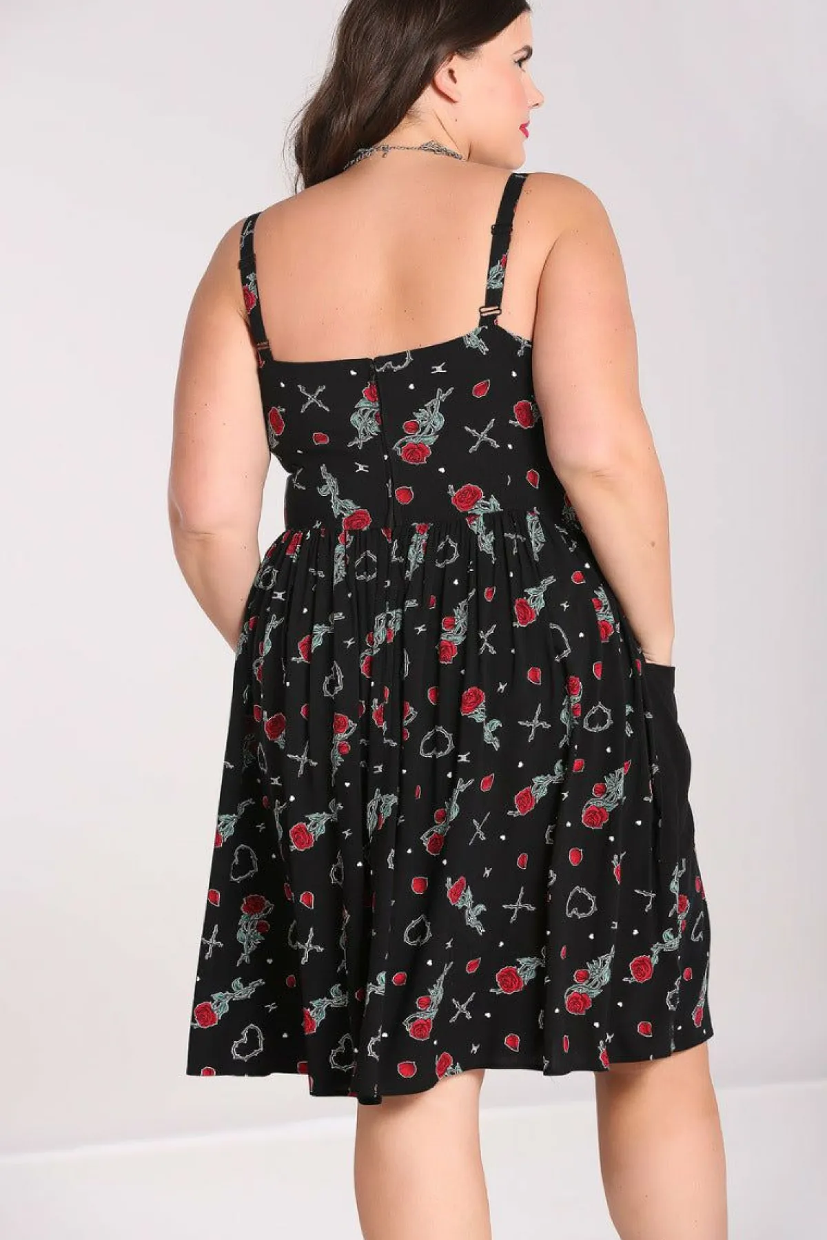 Women Hell Bunny Knee Dresses<Zoey Knee Dress